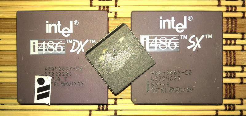 Intel 486 vs ARM 2