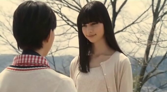 Screen capture from Fatal Frame showing the two lead characters, not in that creepy school uniform (for a change).