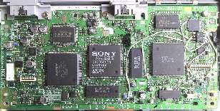 PlayStation main board.