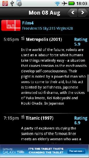Android - TV Guide