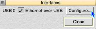 Interfaces settings