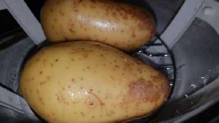 Greased potato