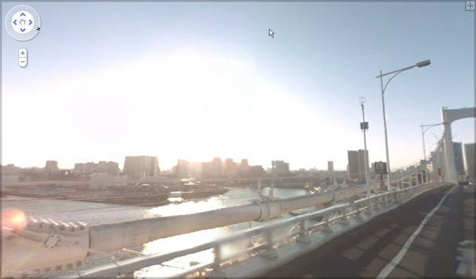 Streetview - Tokyo Bay Bridge