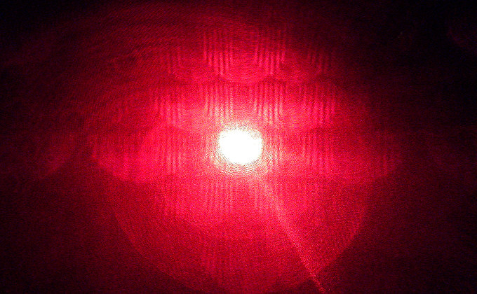 Amazing interference patterns in laser light