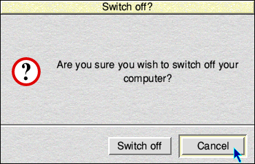 Switch off prompt