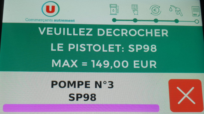 I can take €149 worth of petrol!