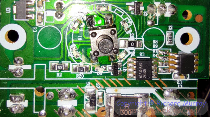 Dehumidifier control board