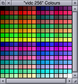 VIDC colours